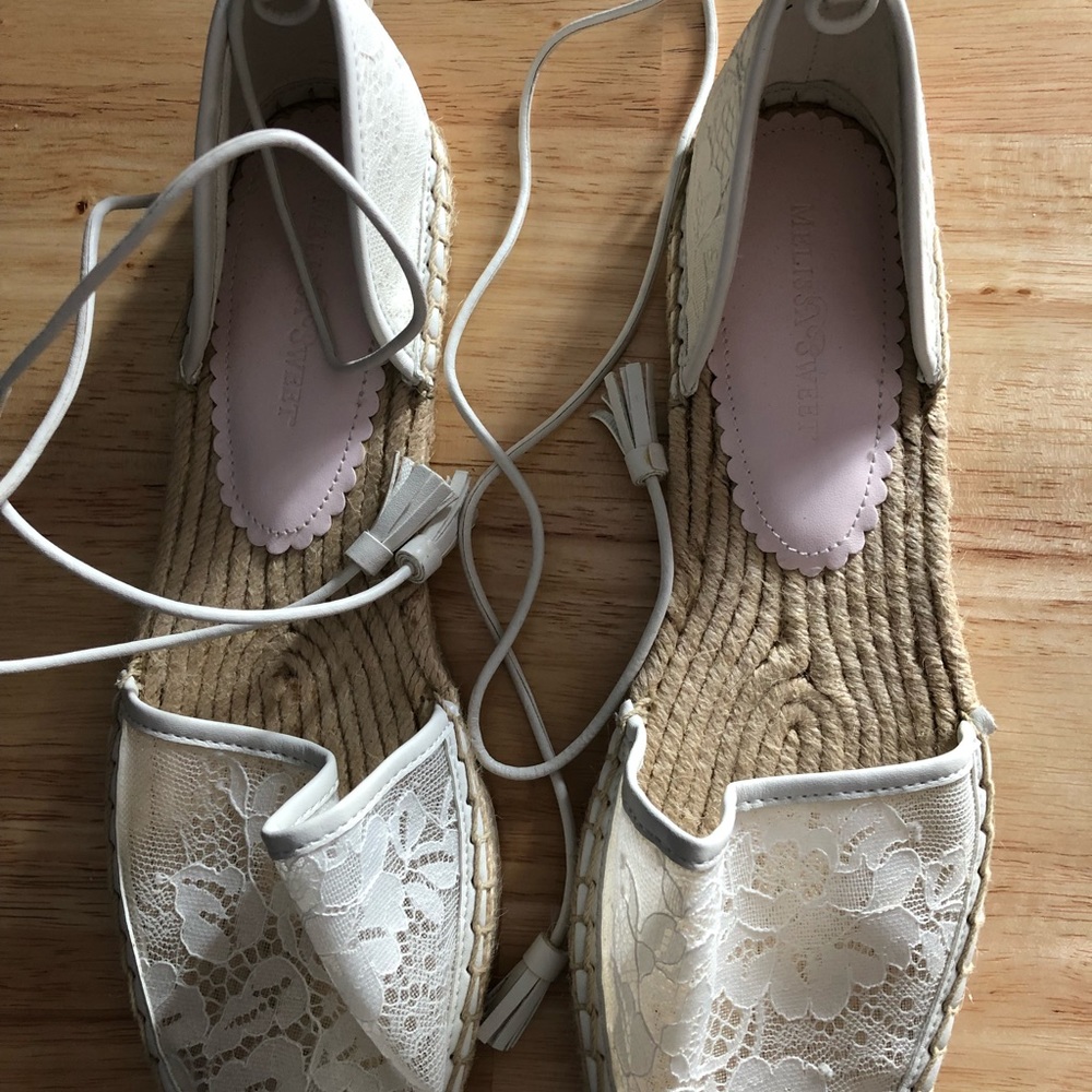 Melissa Sweet Lace Espadrilles - Picture 3 of 8